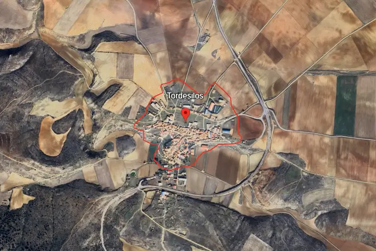 Ubicación Tordesilos